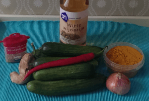 Ingredienten komkommers