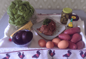 Huzarensalade ingredienten