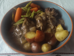 Boef a la mode resultaat