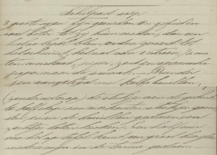 Recept schildpadsoep